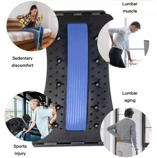 การลากเอว-lumbar-traction-ปรับได้-4-เกียร์-อุปกรณ์ดึงกระดูกสันหลัง-ที่พยุงหลัง-แผ่นนวดหลัง-สายลัดกันปวดหลัง-แผ่นนวดดัดหลัง