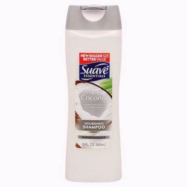 Suave Essentials Tropical Coconut Shampoo and Conditioner CGM Approved