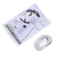 Eagle Flying Kites Strong Eagles Huge Beginner Kites Outdoor Flying Easily in Strong or Light Winds Single Line Easy to Fly Kite for BeginnerExcluding Pole pleasant