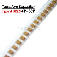 10ชิ้นแบบ A 100UF 0.22UF 1UF 4.7UF 10UF 22UF 33UF 47ตัวเก็บประจุแทนทาลัม UF 6.3V 10V 16V 25V 35V 226 336 224 475 107 476 105 106วงจรรวม