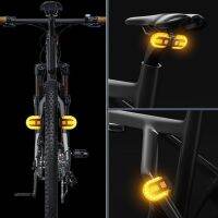 ☃ LED Bicycle Remote Control Turn Signal Taillight Waterproof Bike Warning Lamp for Outdoor Cycling Accessories