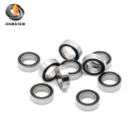 10 Pcs SMR106 2RS 6x10x3mm Stainless Steel Bearing ABEC-7 MR106 Anti-rust Bearing MR106RS Ball Bearing