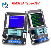 รุ่นใหม่ GM328A เครื่องทดสอบทรานซิสเตอร์ไดโอด Capacitance ESR เครื่องวัดความถี่แรงดันไฟฟ้า PWM Square Wave เครื่องกำเนิดสัญญาณการประสาน