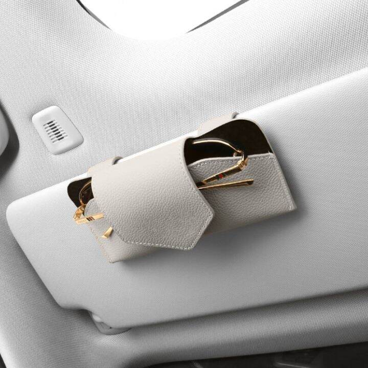 dfthrghd-car-sun-visor-glasses-case-sunglasses-holder-universal-eye-glasses-cases-card-ticket-clip-storage-boxes-car-accessories-interior