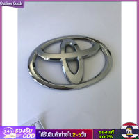 [Outdoor Goods] โลโก้ TOYOTA HONDA โตโยต้า สีเงิน