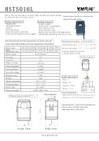 2.5หมด2.0 625V + 5V 1 yhdc Hall Split Core current SENSOR อินพุต ± 10A ± 20A 100A HSTS016L ± 50A ± 30A ± 200A