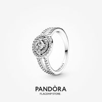 Official Store Pandora Sparkling Double Halo Ring