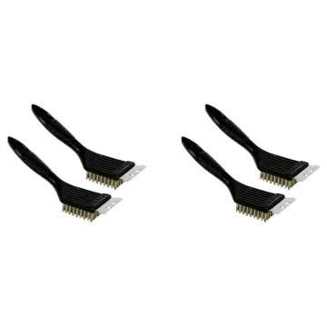 Spare Parts Grill Brush And Scrapers, 2 Pcs Grill Brushes With Towel, Bristle  Free 18 Inch