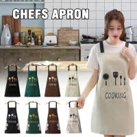 Hand-wiping Kitchen Household Cooking Apron Men Women Coffee Apron Overalls Fashion Wipe Oil-proof Waterproof Adult Hand Wa P9o7 Aprons