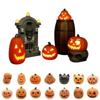 卍﹉❏ Cross-border set decoration decoration expression more wackypumpkin pumpkinglowing hollowed-out pumpkin