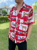 เสื้อเชิ๊ตลายรถม้า ****NEW****