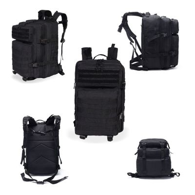 ：“{—— Lawaia Backpack Outdoor Military Rucksacks Tactical Sports Camping Hiking 50L  Waterproof Trekking Backpack Nylon Material