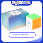Rubik 3x3 GAN 12 SERIES 3 Maglev UV Maglev Matte Gan 12M LEAP Stickerless không viền - ZyO Rubik