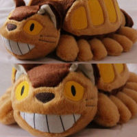 เพื่อนบ้านของฉัน Totoro catbus Cat bus ตุ๊กตา Plush ตุ๊กตาของเล่นเด็กของขวัญ 30 ซม. 12 นิ้ว