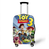 Disney Toy Story Woody Buzz Lightyear Luggage Cover Elastic Suitcase Protective Cover For Travel Bag Anti-Dust Protective Cover