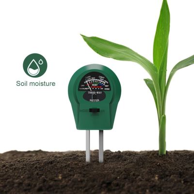 【100%-New】 3 In 1พืชดอกไม้ดิน PH ทดสอบเมตรสวนสนามหญ้าดินเซ็นเซอร์ความชื้นความเป็นกรดเครื่องตรวจจับความชื้น