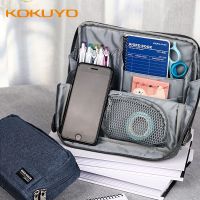 【living stationery】 Kokuyo BagBag ToolStandHaco Biz มัลติฟังก์ชั่ความจุขนาดใหญ่ CanvasPencil กระเป๋าแบบพกพา