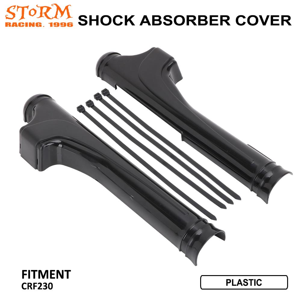 Motorcycle Fork Covers Shock Absorber Guard Protector Compatible with CRF 230 Dirt Bike 
