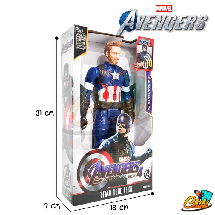 ของเล่นโมเดลฮีโร่-มีเสียง-มีไฟ-อเวนเจอร์-เอนเกมส์-avenger