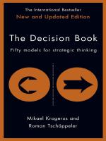 REVISED DECISION BOOK, THE: FIFTY MODELS FOR STRATEGIC THINKING