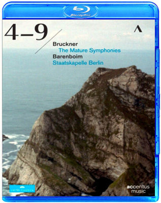 Bruckner matere symphonies 4-9 (6-disc Blu ray BD25G)