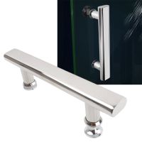 卍❁❆ Stainless Steel Door Handle Shower Room Glass Sliding Door Kitchen Door Cabinet Furniture Pull Handle Cupboard Drawer Hardware