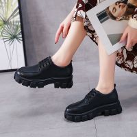 [37-43] 35-43 size large size womens shoes 41 new Liu Wen same paragraph small leather shoes England all-match Japanes2