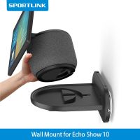SPORTLINK For Alexa Echo Show 10 Wall Mount Stand Speaker Holder Built-in Cable Management Adjustable Rotatable Saving Space