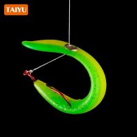 TAIYU 10pcs Bouncing Fishing Lure 2g 6g Bionic loach เหยื่อจำลองหาง Wobblers Lures 10 สีประดิษฐ์ซิลิโคนนุ่มเหยื่อ-Cailine