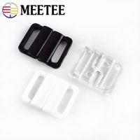 【cw】 50Sets Meetee ID10/15/20/25mm Plastic Buckle Resin Front Closure Swimwear Clip Clasp Sewing Accessories