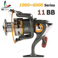 Weihe Fishing Reel Series 1000-6000ลากสูงสุด10KG-18KG 11BB 5.1:1 Spinning Wheel Telescopic Rock Carp Fishing Coil น้ำเค็มน้ำจืด