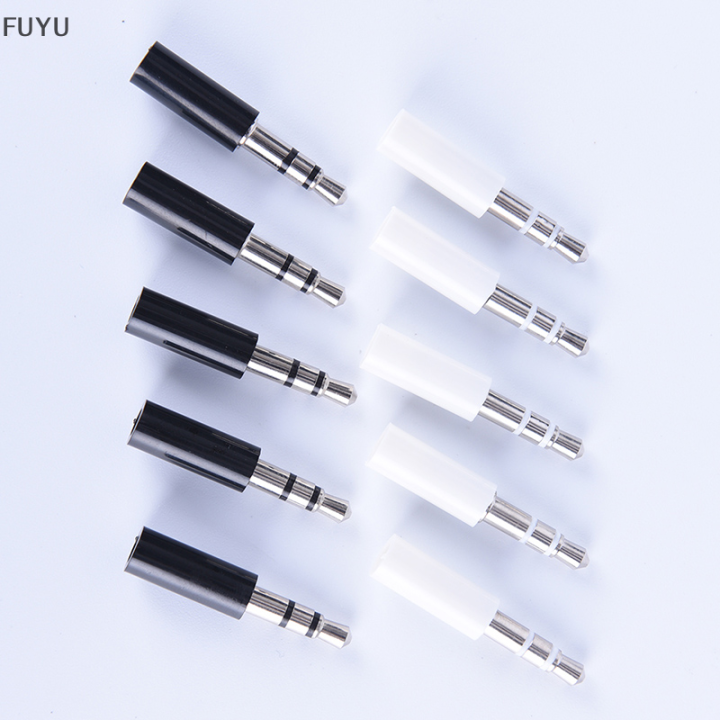 fuyu-10pcs-3-5mm-stereo-headset-plug-jack-3pole-3-5-audio-plug-jack-adapter-connector