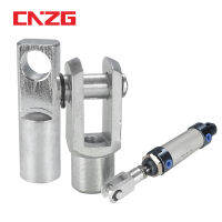 Y16ข้อต่อ Y25แบบเกลียวนิวเมติกส์กระบอกก้านลูกสูบ Clevis Rod การทำงานต่างๆแบบ Y-Type สำหรับกระบอก MAL/SC