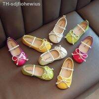 【hot】☫◇  Toddler Girls Shoes Color Patent Leather Children Loafers 23-34 Fashion Shallow Leisure Kids Ballet Flats