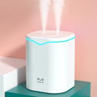 Air Humidifier 2000ML เครื่องพ่นไอน้ำ เครื่องพ่นอโรม่า เครื่องเพิ่มความชื้นในอากาศ เครื่องฟอกอากาศ แบบพกพา เครื่องทำความชื้น เครื่องพ่นน้ำมันหอมระเหย USB LED