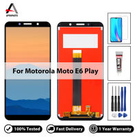 5.5 "จอแสดงผล LCD สำหรับ Motorola Moto E6เล่น XT2029 XT2029-1จอแสดงผล LCD Touch Screen Digitizer สมัชชาเปลี่ยนไม่มีพิกเซลตายที่มีคุณภาพสูง