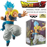 Figure ฟิกเกอร์ งานแท้ 100% แมวทอง Banpresto Dragon Ball Super Broly ดราก้อนบอล ซูเปอร์ โบรลี่ Super Saiyan Blue Gogeta ซุปเปอร์ ไซย่า บลู โกจิต้า อนิเมะ มังงะ manga โมเดล