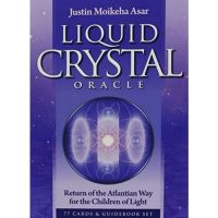 [ไพ่แท้-หายาก]​ Liquid Crystal Oracle ไพ่ออราเคิล ไพ่ยิปซี ทาโร่ ทาโรต์ หินคริสตัล crystals tarot card cards