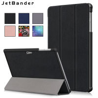 เคสแท็บเล็ต JetBander สำหรับ Microsoft Surface Go 3 2 1 Slim Folding Stand Leather Flip Cover Case สำหรับ Surface Go 3 2021