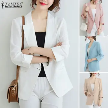 White linen hot sale cardigan womens