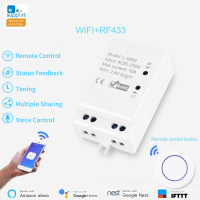 EWeLink บ้านสมาร์ท WiFi RF ไร้สายสวิทช์จับเวลาเสียง APP โมดูลการควบคุมระยะไกลทำงานร่วมกับ Home Alexa Nest