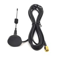 【cw】 Car Booster Antenna Roof Mast Whip Stereo Radio FM/AM Magnetic Base Outdoor Tools Accessory ！