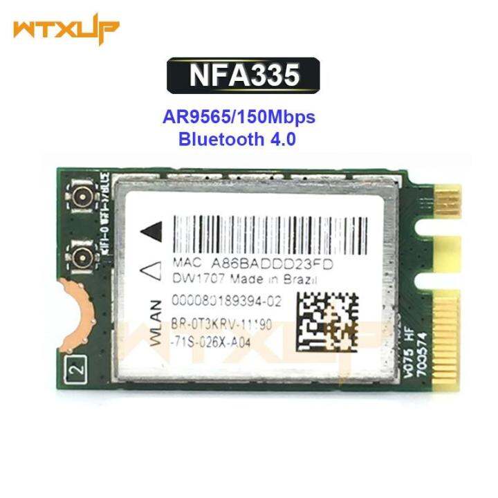 Atheros Ar9565 Nfa335 Wi Fi Adapter Bt 40 Ngff Wlan Wifi Wireless