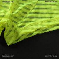 [Base] Men Boxer Underwear Boxers y Stripe Mesh Transparent Briefs Ultra-thin Silk [MY]