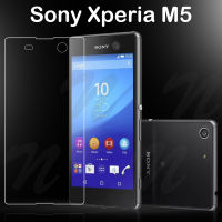 ฟิล์มกระจก นิรภัย ไม่เต็มจอ กาวเต็มแผ่น โซนี่ เอ็กซ์พีเรีย เอ็ม5 Tempered Glass For Sony Xperia M5 (5.0")