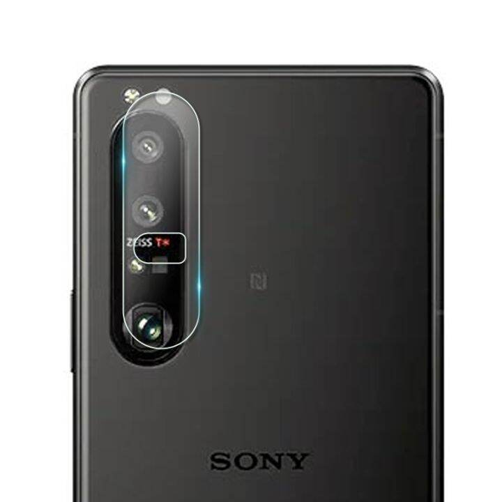 เคสกล้องมองหลังหลังแบบบางเฉียบใส-ใหม่สำหรับ-sony-xperia-1-5-10-iii-iv-เคสอุปกรณ์ป้องกันเลนส์ฟิล์มป้องกันกระจกนิรภัยเนื้อนุ่ม