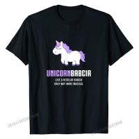 Unicorn Babcia Shirt, Funny Cute Magical Gift Family T Shirt For Men Cotton T Shirt Casual