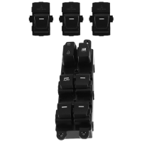 93570C9200 Car Window Lifter Control Switch Assembly Part Kit with Backlight Fit for Hyundai Creta IX25 2014-2019 93580-C9000