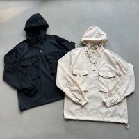 Stone Ghost Series High Arcade Functional Jacket Windproof Jacket Hooded Tooling Loose Casual Jacket Island Fog