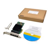 I350-T4 PCI-E X4 Gigabit Server Network Card Four-Port RJ45 Gigabit Industrial Vision Server Network Card Durable